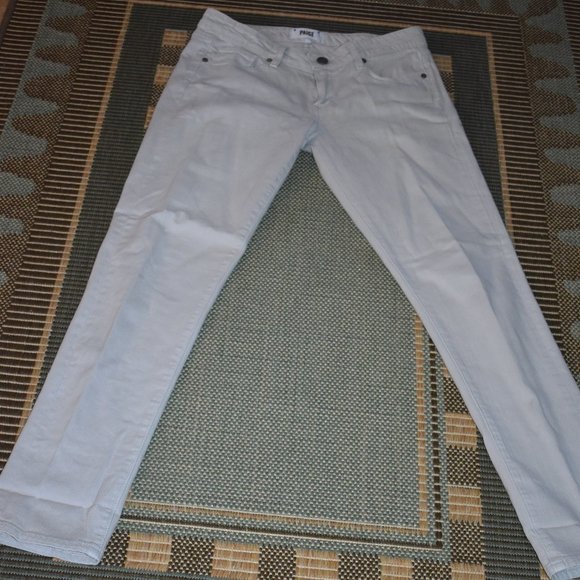 FIRM PAIGE Denim Skyline Ankle Jeans 28 Misty - Picture 9 of 9